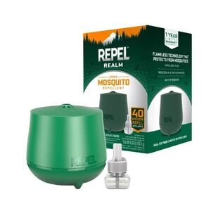 Repel‎ Realm Zone Mosquito Outdoor Diffuser, Rechargeable QTY 2 - NEW